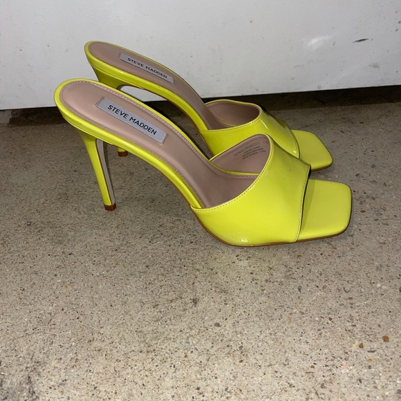 Steve Madden Signal Mule Sandal Heels Sz 11 Women - Picture 3 of 5